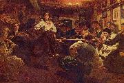 Ilya Repin Party oil on canvas